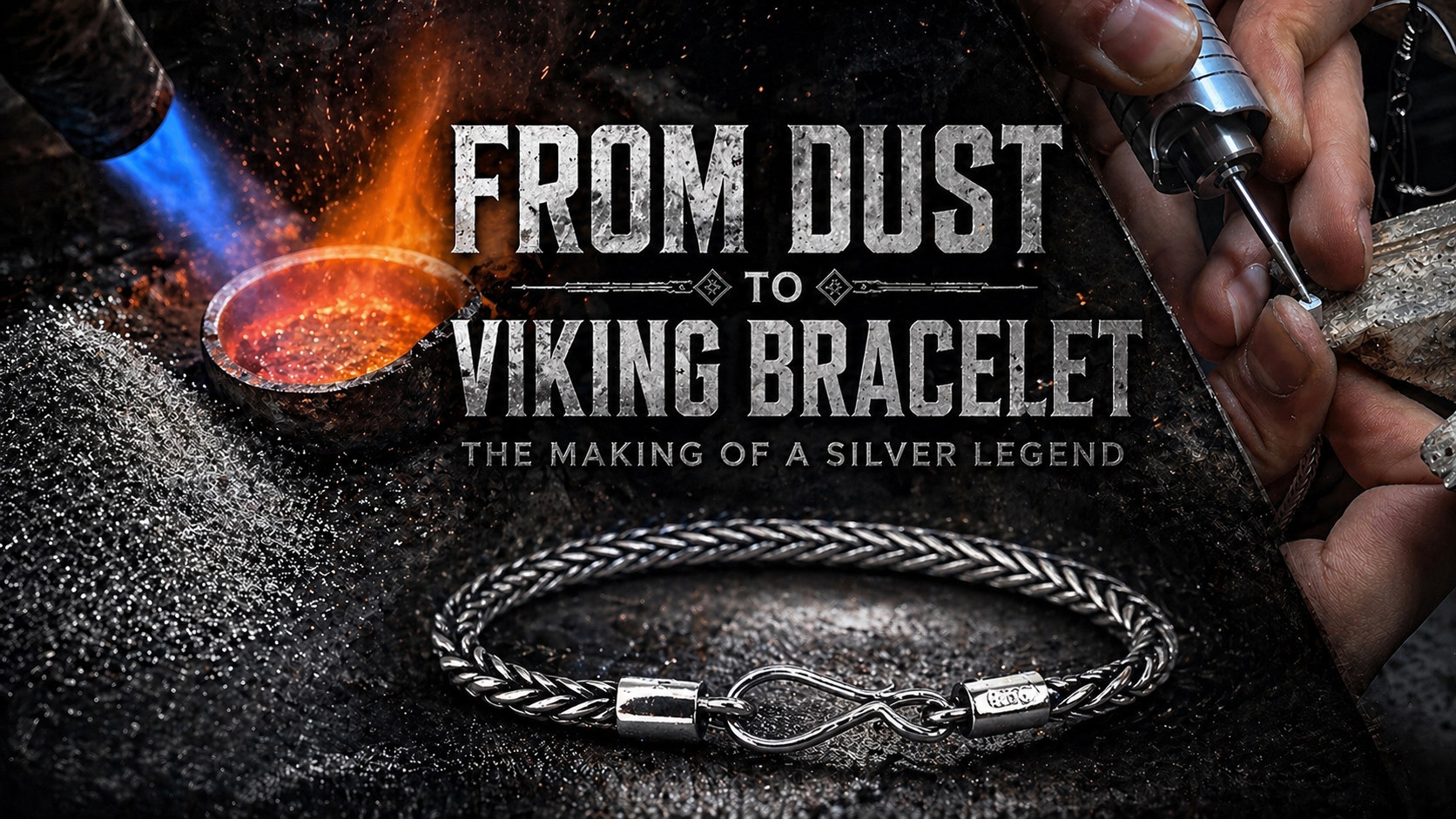 From Silver Dust to a Viking Bracelet ⚒️