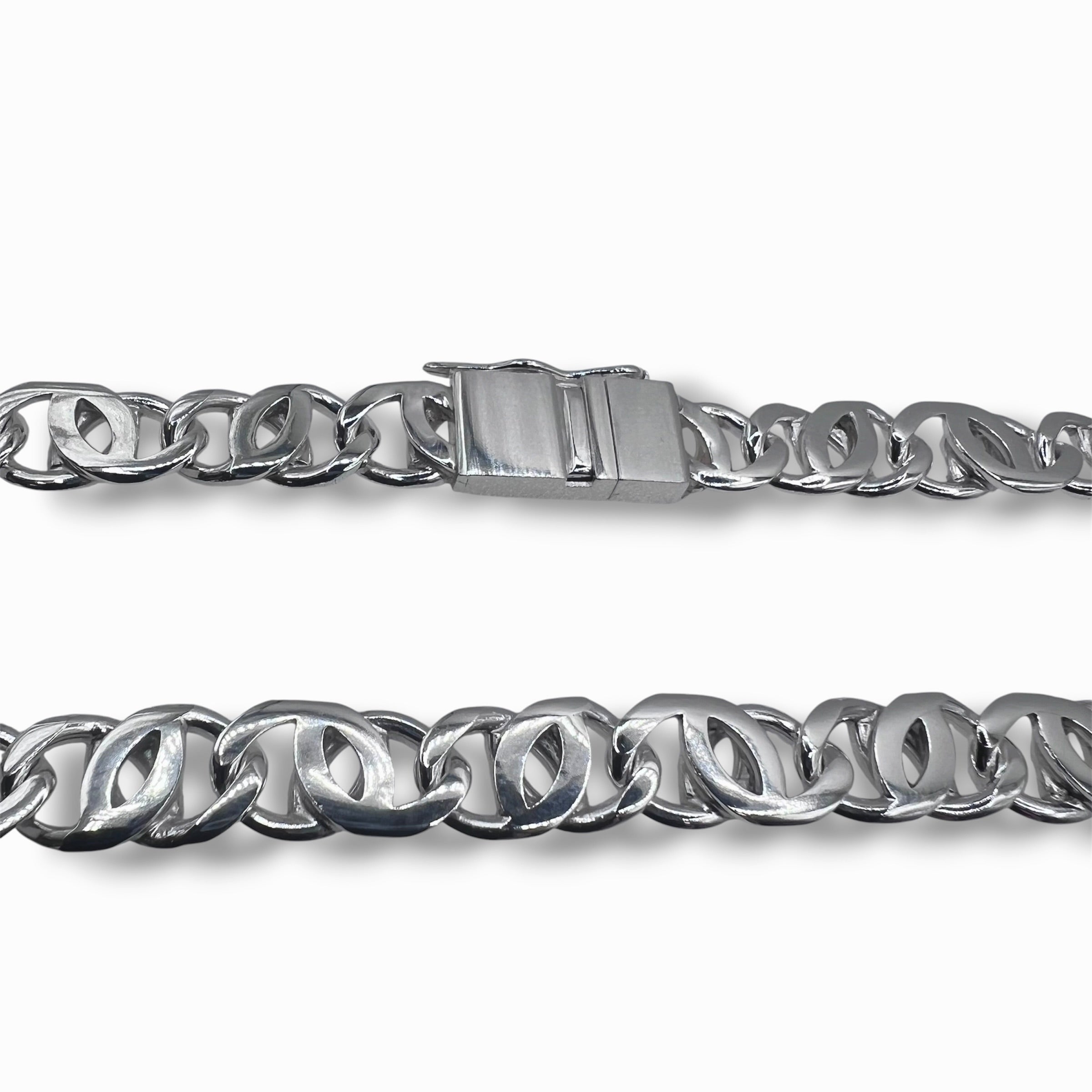 Handmade Massive Paperclip Box Chain